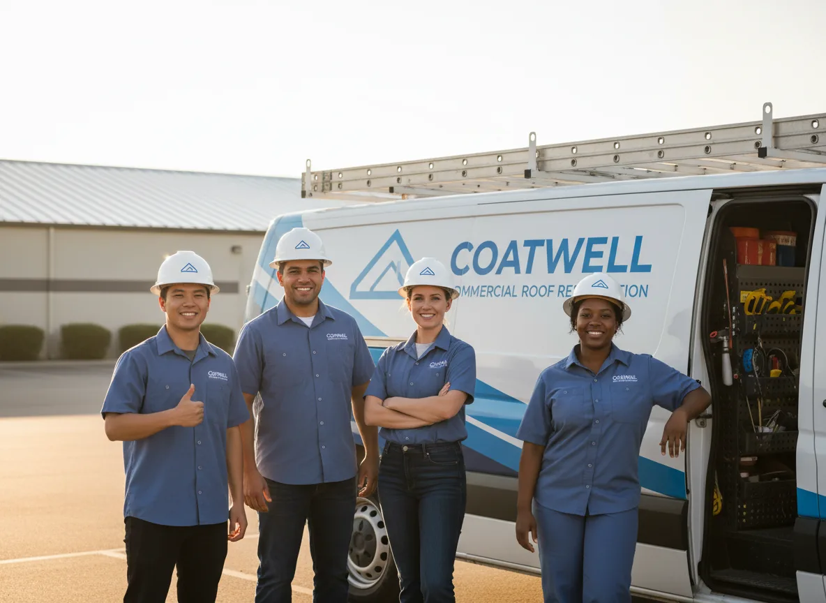 Commercial roof coating company in Bliss, NY